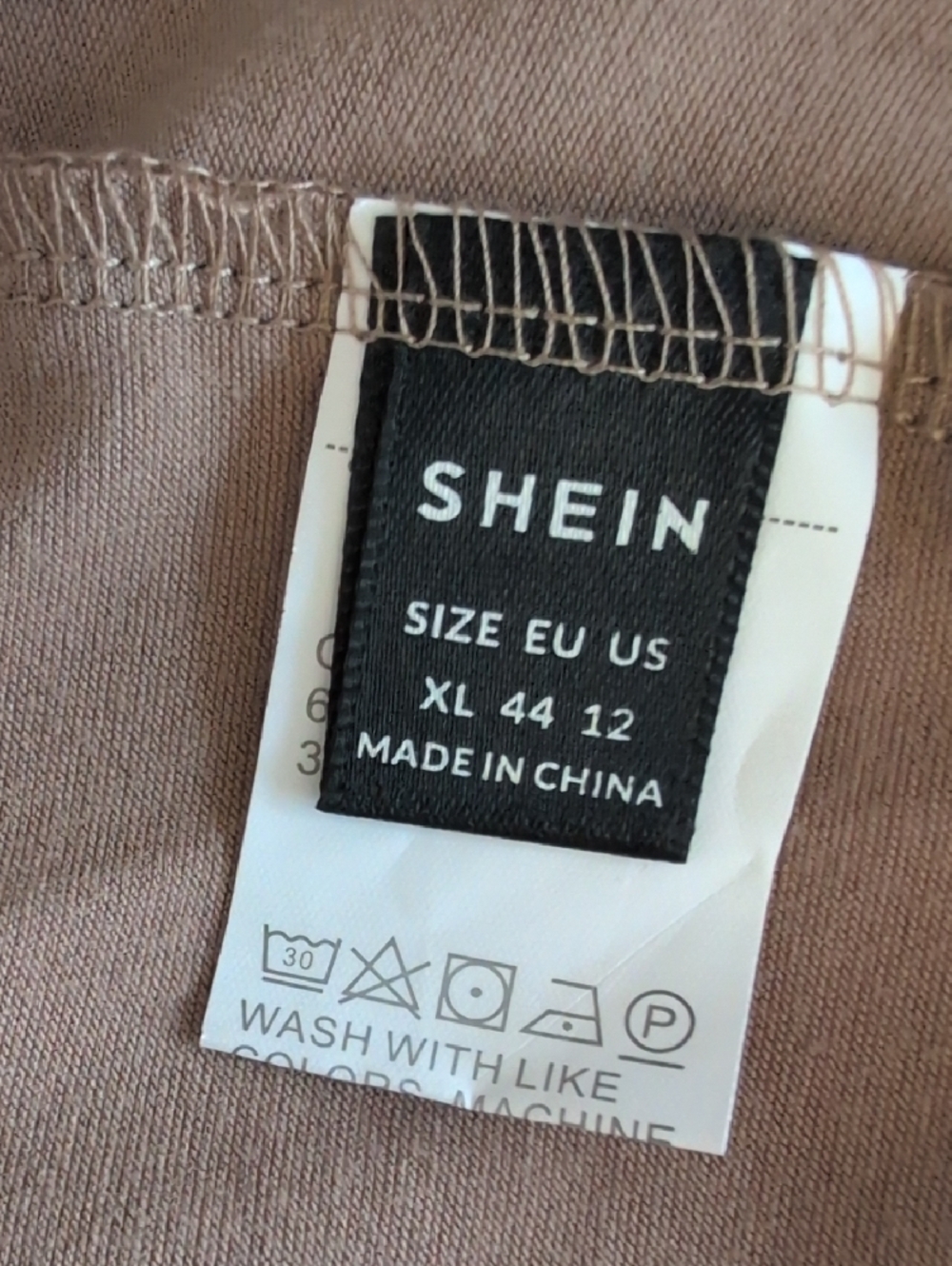 SHEIN Asymmetrical Knot-Cut Side Cutout Midi Dress XL           F239 - Picture 6 of 7